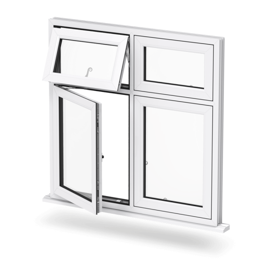 80mm LINIAR REFINE FLUSH CASEMENT WINDOWS