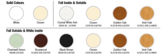 Colour & Foil Options